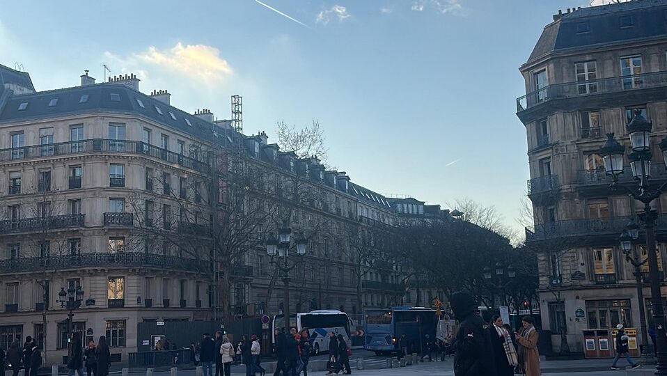 カナダ留学中の娘が親友たちの卒業旅行のヨーロッパ旅行に合流した時の写真