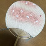 自分で一つひとつの工程を体験して完成した、世界に一つのうちわ