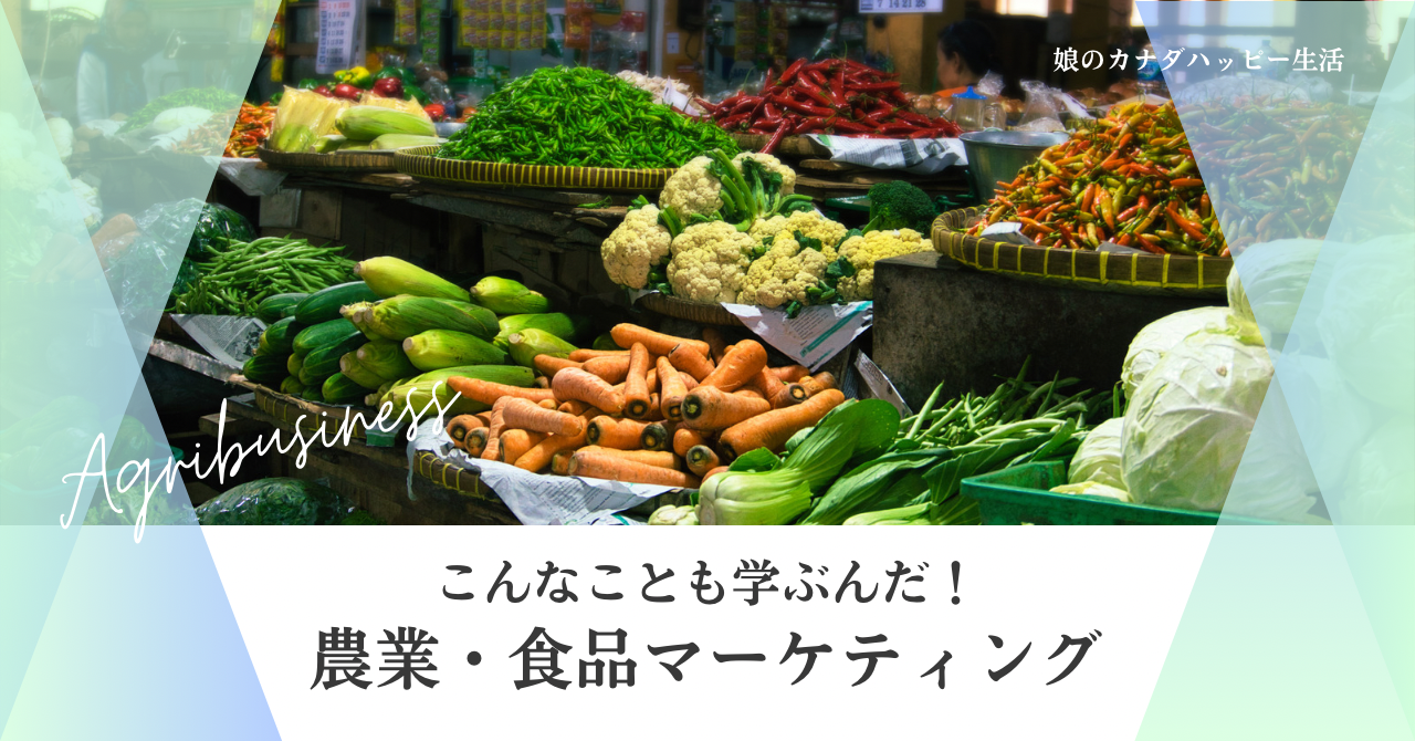 カナダ・マニトバ大学で学ぶアグリビジネス—農業・食品マーケティング―のイメージ